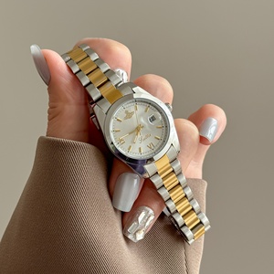 <span class=keywords><strong>Montre</strong></span> à quartz pour <span class=keywords><strong>femme</strong></span> Scottie 9789, luxueuse, colorée et tendance, bracelet en acier inoxydable, mouvement japonais, étanche 30m - Product Image 3
