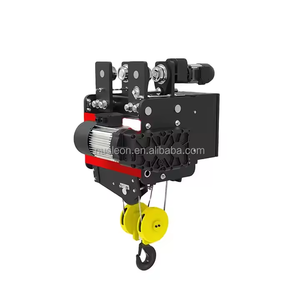 Alat Pengangkat Derek Tipe Eropa 3 <span class=keywords><strong>Ton</strong></span>, 5 <span class=keywords><strong>Ton</strong></span>, <span class=keywords><strong>10</strong></span> <span class=keywords><strong>Ton</strong></span>, Mendukung Kustomisasi, Hoist Tali Kawat Listrik dengan Kontrol Jarak Jauh & Gantung - Product Image 4