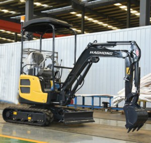 <span class=keywords><strong>Mini</strong></span> Excavadora de 1.8 Toneladas con Orugas Retráctiles, Pequeña Excavadora para Espacios Estrechos, Uso en Construcción Agrícola - Product Image 2