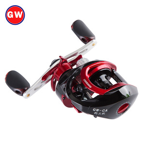 Carrete de Pesca Guangwei GW-CA para Mano Derecha, de Aleación de Aluminio, para Pesca en Roca y Océano - Product Image 2