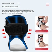 Orthèse de rééducation pour pied tombant, version transfrontalière, pour AVC, hémiplégie, inversion/eversion, correcteur de cheville pour la marche