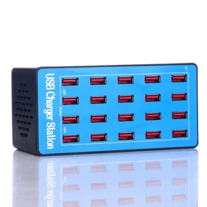 20-Port 100W di Potenza Adattatore Della Parete di Ricarica Veloce Dock HUB USB Stazione del Caricatore per il iPhone iPad Samsung Huawei smartphone Tablet