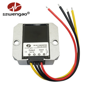 Convertidor de Corriente Continua Szwengao de 12V a 19V 3A, Fuente de Alimentación Automotriz para Computadora Portátil en el Automóvil - Product Image 1