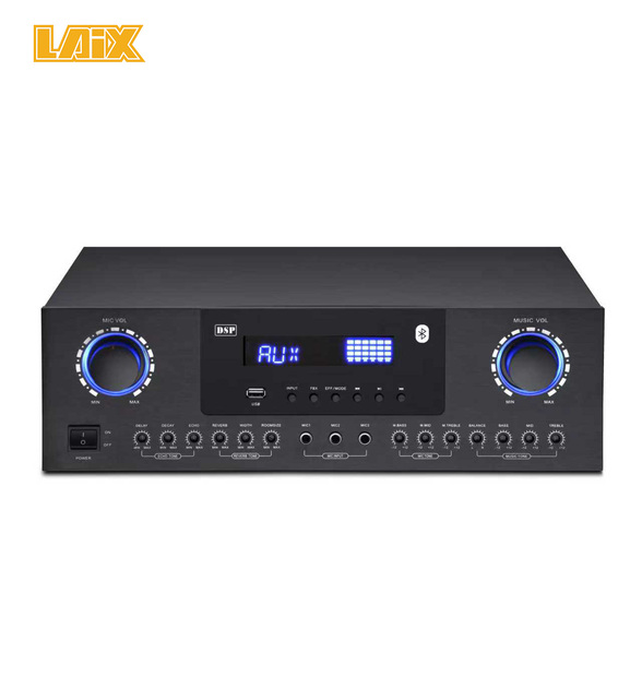 Karaoke Amplifier Home Stereo System Professional HiFi Echo Amplifier