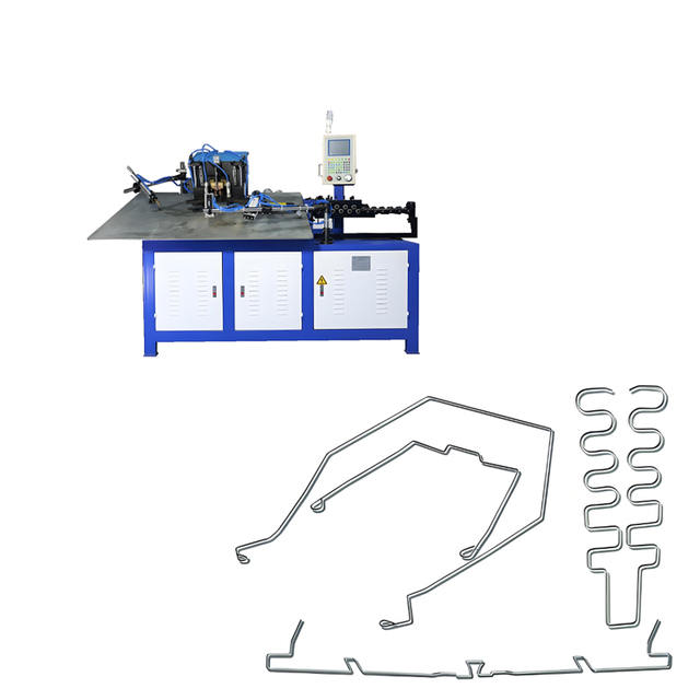 CNC 2D Wire Forming Machine for SS Metal Wire Bending with Automatic Loading and Welding Machine