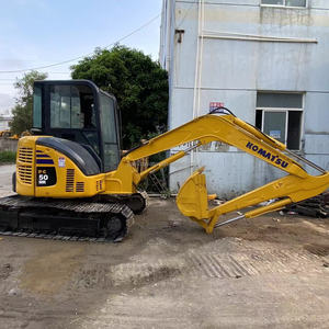 Durable seconf hand 5 ton excavator machine Komatsu pc50 <b>small</b> used crawler digger pc40 pc50 for sale - Product Image 1