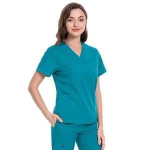 Conjunto de Pantalones Deportivos 42118 para Mujer, Uniforme Médico de Secado Rápido, Uniforme de Enfermera OEM/ODM - Product Image 2