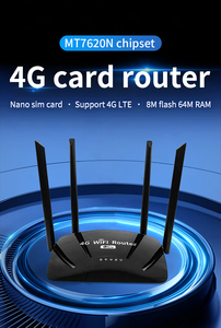 Routeur WiFi 4G LTE ZBT WE2008-C 300 Mbps Double Bande avec Emplacement pour Carte SIM Cat4 Téléchargement 150 Mbps Puce MT7620N Utilisation Domicile/Caravane/Extérieur - Product Image 1