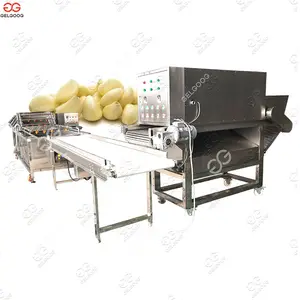 Commercial Gelgoog Japanese Peeled Garlic Dry Peeling Machinery Garlic Peeler Machine For Sale