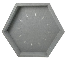 Bandeja de Servicio Hexagonal de Cuero Sintético Moderno Modelo 069 LQ de DAPHOCO, de la Mejor Calidad, para Almacenamiento en la Cocina del Hogar, Hecha en Vietnam - Product Image 1