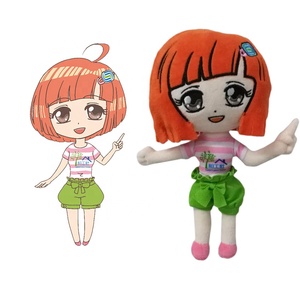 <span class=keywords><strong>Anime</strong></span> de peluche de felpa muñeca personalizada de peluche de felpa muñeca de peluche de juguete para el bebé - Product Image 6