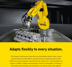<span class=keywords><strong>Robot</strong></span> de Ensamblaje <span class=keywords><strong>Mini</strong></span> de Alta Precisión <span class=keywords><strong>Fanuc</strong></span> LR Mate 200iD/4S, <span class=keywords><strong>Robot</strong></span> Industrial Pequeño para Ensamblaje de Componentes Electrónicos - Product Image 5