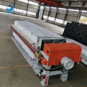 Prensa de filtro industrial automática de placas y membranas para deshidratación de lodos - Product Image 2