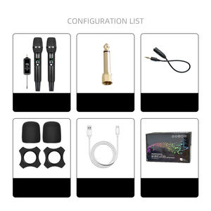 Micrófono Inalámbrico Profesional Más Vendido con DSP Anti-Feedback y Reverberación para <span class=keywords><strong>Karaoke</strong></span>, Canto y Entretenimiento en Casa - Product Image 5