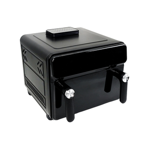 Friteuse à air électrique écologique antiadhésive avec double chauffage, panneau tactile lisse, chauffe rapidement, capacité familiale et chambre en métal durable - Product Image 1