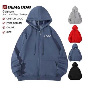 Sudadera con Capucha para Hombre, Personalizable con Logotipo, Tejido Resistente de 420 g/m², Poliéster y Algodón, Estilo Urbano, Sudadera con Cremallera, Ropa Deportiva - Product Image 1