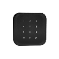 ZR332M/B RFID 13.56MHz lecteur de carte IC de contrôle d'accès avec prise en charge du clavier tactile série MF/carte CPU WG26/34 sortie de données entrée 12V