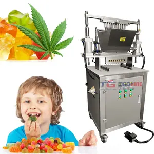 Máquina para hacer dulces de gelatina de laboratorio semiautomática de alta eficiencia