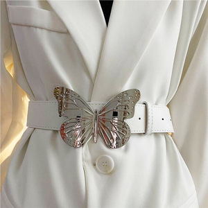 <span class=keywords><strong>Ceinture</strong></span> décorative Song Yanfei Same Golden Big Butterfly, nouvelle collection 2023, style Spice Girls, passe-partout, pour robe y2k - Product Image 3