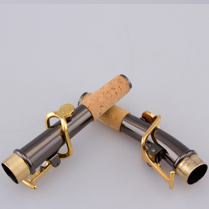 악기 악기 블랙 니켈 소프라노 색소폰 골드 래커 키 중국에서 - Product Image 2