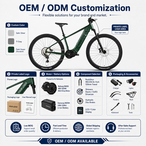 Vélo de montagne électrique Bafang M430 500W à moteur central, 29 pouces, 960Wh, 140Nm, Deore 12 vitesses, <span class=keywords><strong>RockShox</strong></span> - Product Image 5