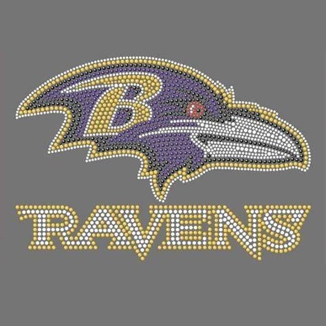 Baltimore Ravens NFL Team Embroidered Patch - Iron On Or Sew On For Jackets, Bags, Hats