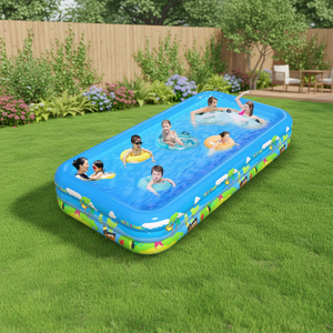 <span class=keywords><strong>Piscina</strong></span> gonfiabile in PVC per l'estate, per uso familiare, bambini e adulti - Product Image 2