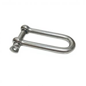 Gancho de Seguridad Tipo D de Acero Inoxidable de 4*40 mm, Gancho Antideslizante de Alta Resistencia para Montañismo y Escalada en Roca - Product Image 2