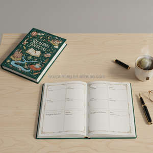 Cuadernos de Tapa Dura Ecológicos Personalizados con Bajo MOQ, Diario de Lectura, Libretas para Amantes de los Libros - Product Image 3