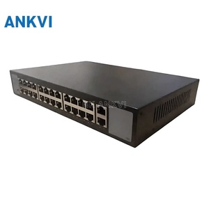 สวิตช์กิกะบิต POE 24+2 10/100/1000Mbps SFP IEEE802.3AT AF 128G เดสก์ท็อป KU-5026GG - Product Image 2