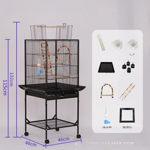 Hot Selling Hoge Kwaliteit Goede Maat Vogelkooi Jaulas Para Pajaros Nieuwe Stijl Vogelkooi Grote Kanariekooi - Product Image 4