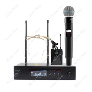 QLXD4 Beta58 Sistema de micrófono de solapa inalámbrico UHF True Diversity para transmisiones y conferencias en vivo - Product Image 5