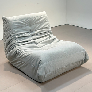 अपार्टमेंट लिविंग रूम या होटल के उपयोग के लिए स्पंज भरे वैक्यूम संपीड़न डिजाइन के साथ आधुनिक एक सीट कपड़े - Product Image 2