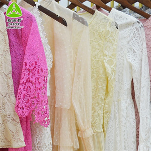 Fourniture directe des mégapoles de la Chine de haute qualité robes en dentelle élégantes et sexy pour femmes d'occasion-vêtements d'occasion élégants balles emballées - Product Image 2