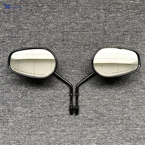 Rétroviseur latéral de <span class=keywords><strong>Moto</strong></span>, noir mat, compatible avec <span class=keywords><strong>Harley</strong></span> <span class=keywords><strong>Davidson</strong></span>, FLHTC, Classic, XR1200, XL883, SPORTSTER, SOFTAIL - Product Image 2