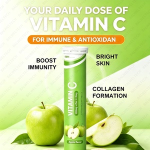 Tabletas Efervescentes de Vitamina C con Zinc, Multivitamínico, Suplemento para el Cuidado de la Salud, Venta Global - Product Image 5