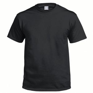 Wholesale Plain 100% Cotton Blank Men's T-<b>Shirts</b> Silk Screen Printed Regular Fit Short Sleeve - Product Image 5