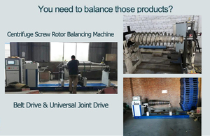 Modelo de Venta caliente con Rotor de tornillo centrífugo de bajo precio Máquina de equilibrio dinámico Máquina de equilibrio horizontal Larga vida útil - Product Image 3