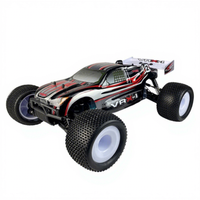 Monster Truck RC 4x4 Brushless 1/8 Haute Vitesse Électrique Tout-Terrain avec Châssis en Alliage et Amortisseurs à Huile – Modèle de Collection
