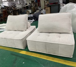 Modern Chesterfield <b>Sofa</b> Square Shape Modular Design with Eco-Friendly Foam Filling for Living Room Mall & Hotel Use - Product Image 3