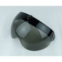 Cascos Abiertos Nuevos de 2021, Casco de Motocicleta Vintage 3/4 con Visera, Gafas Protectoras y Visores de PC en Venta