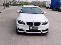 Perlengkapan Body Kit Pabrik untuk BMW Seri 3 E90 LCI Upgrade ke Gaya M4 Bumper Depan Bumper Belakang Kap Mesin PP Suku Cadang Mobil