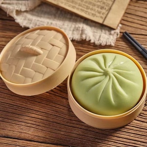 Juguete Antiestrés de Simulación de Char Siu Bun, Estilo Celebridad, para Aliviar el Estrés, Pan al Vapor para Apretar, de Liberación Lenta - Product Image 6