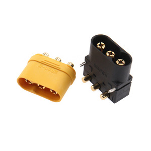 Connecteurs à montage sur circuit imprimé Amass MR60PB (vertical) et MR60PW-M (horizontal), connecteurs à courant élevé 30A-60A pour cartes ESC/moteurs RC - Product Image 5