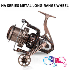 ギア比4.6:1のオールメタル長距離鋳造リール炭素鋼ベアリングと8/10kgの最大抗力を備えた高美的フィッシングリール - Product Image 2