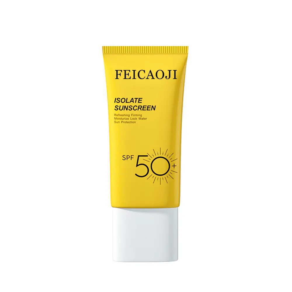 Wholesale Waterproof Whitening UVA Protector Sunblock Cream SPF 50 Private Label Long Lasting Moisturizing Facial Sunscreen