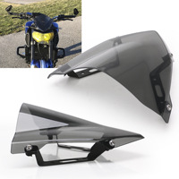 Pare-brise en plastique PVC anti-friction dur Offre Spéciale pour FZ-07 MT-07 YAMAHA 2018-2019