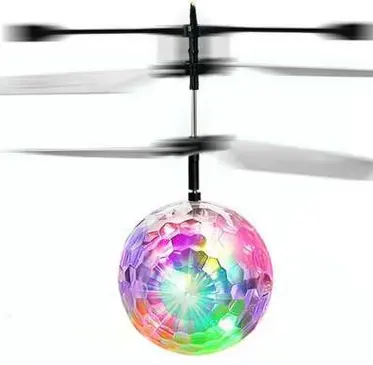 RC Toy for Kids Boys Girls Gifts Rechargeable Light Up Ball Drone Infrared Induction Helicopter with remote Flying Ball Toys