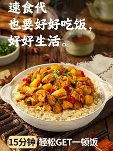 Haidilao Self Heating Rice 170g Hot Sale Exotic Snacks Food Wholesale Spicy Chicken Self Heating Instant Rice