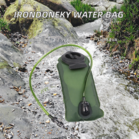Sac à eau en PVC de qualité alimentaire 3L/2.5L, étanche, grand calibre, avec doublure et poche à eau pour la randonnée et l'escalade